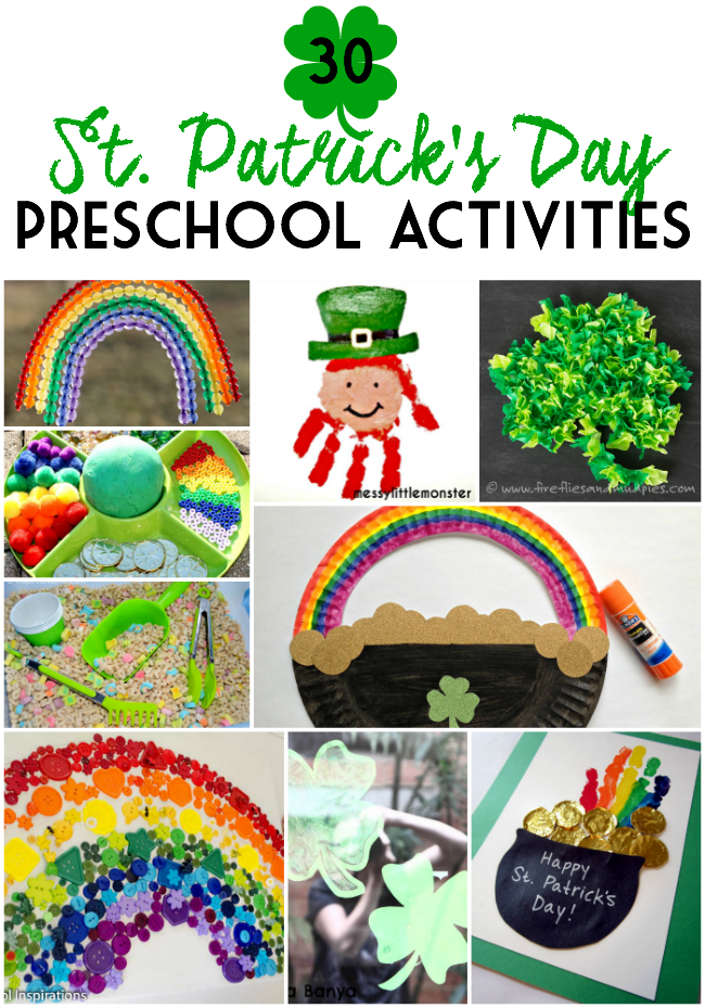St Patrick s Day Activities For Preschoolers ELeMeNO P Kids