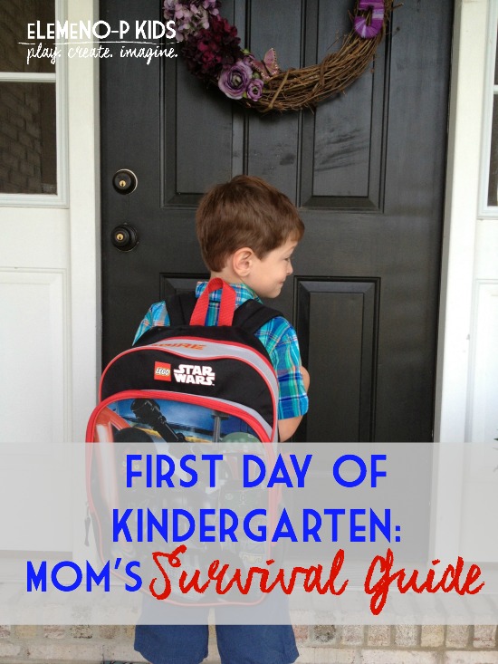 Surviving the first day of Kindergarten