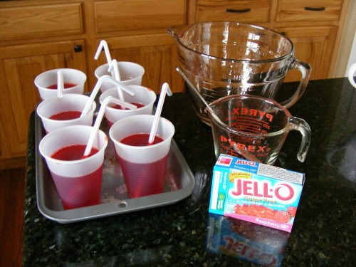 Jello Juice April Fools Day Pranks for Kids