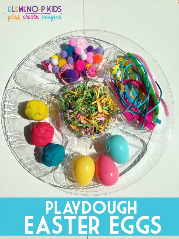 Play Dough Easter Eggs