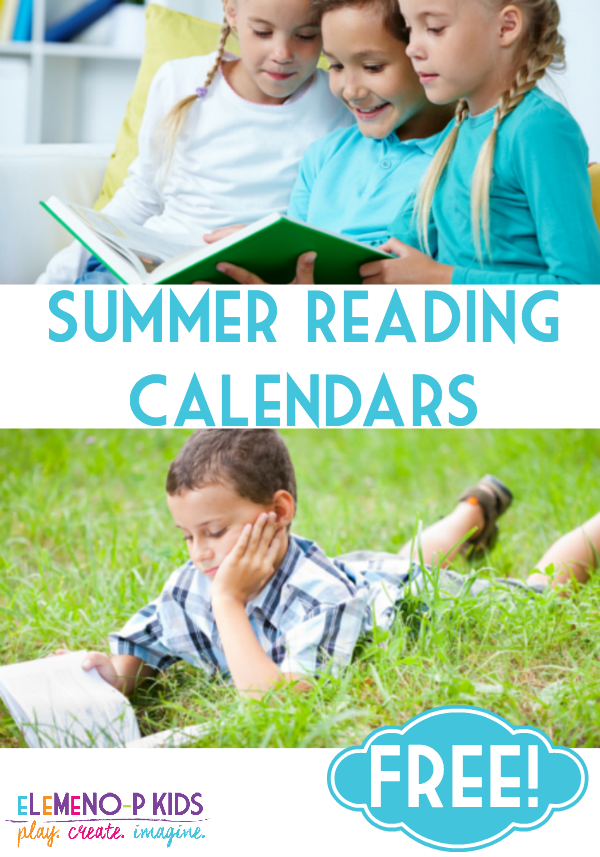 Summer Reading For Kids: Free Printable Calendars