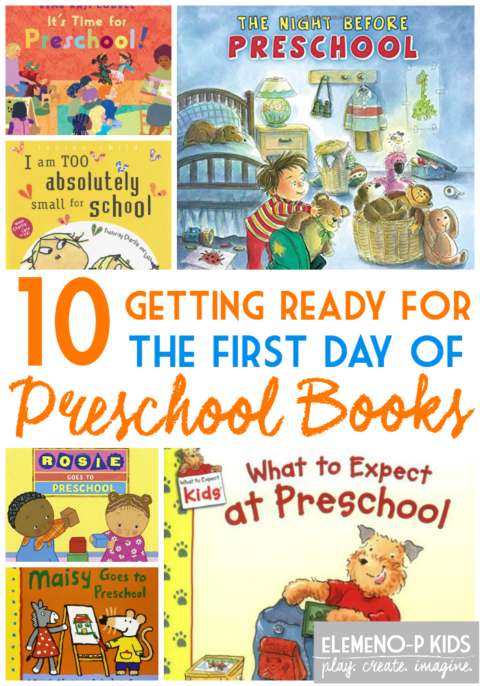 Getting Ready For The First Day Of Preschool Books