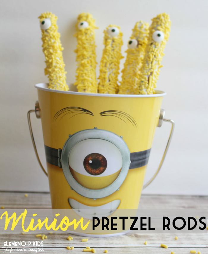 Minion Pretzel Rod Snacks