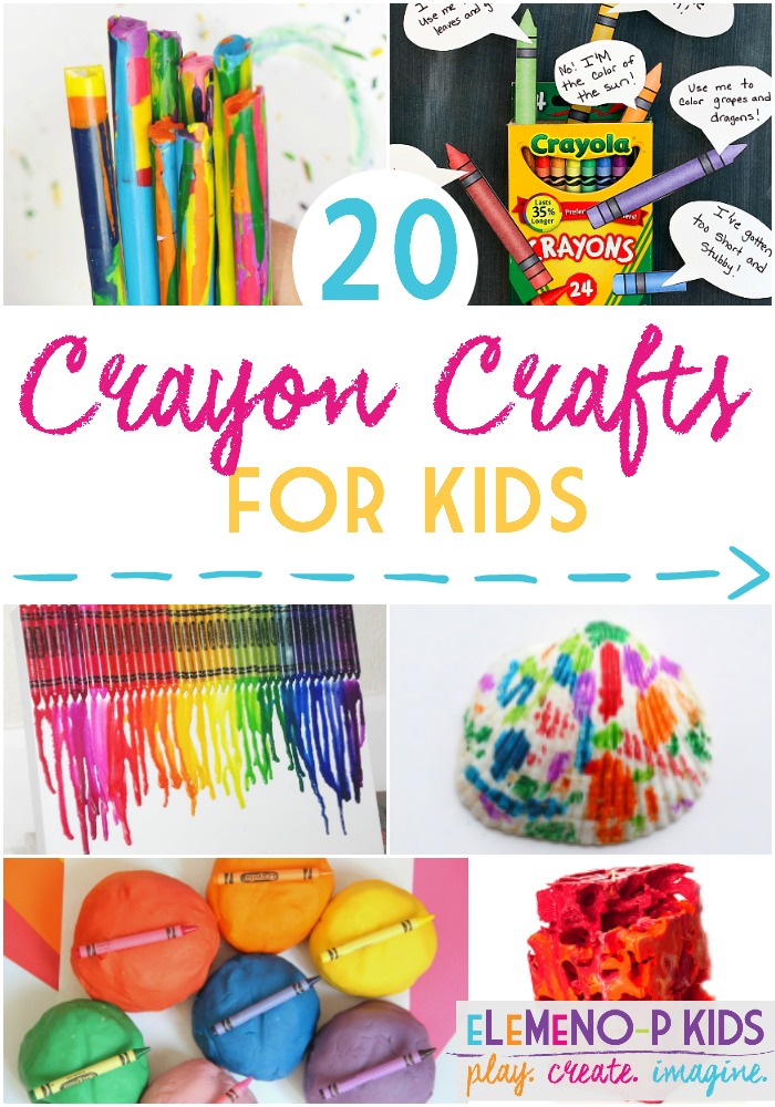 Crayon Crafts For Kids