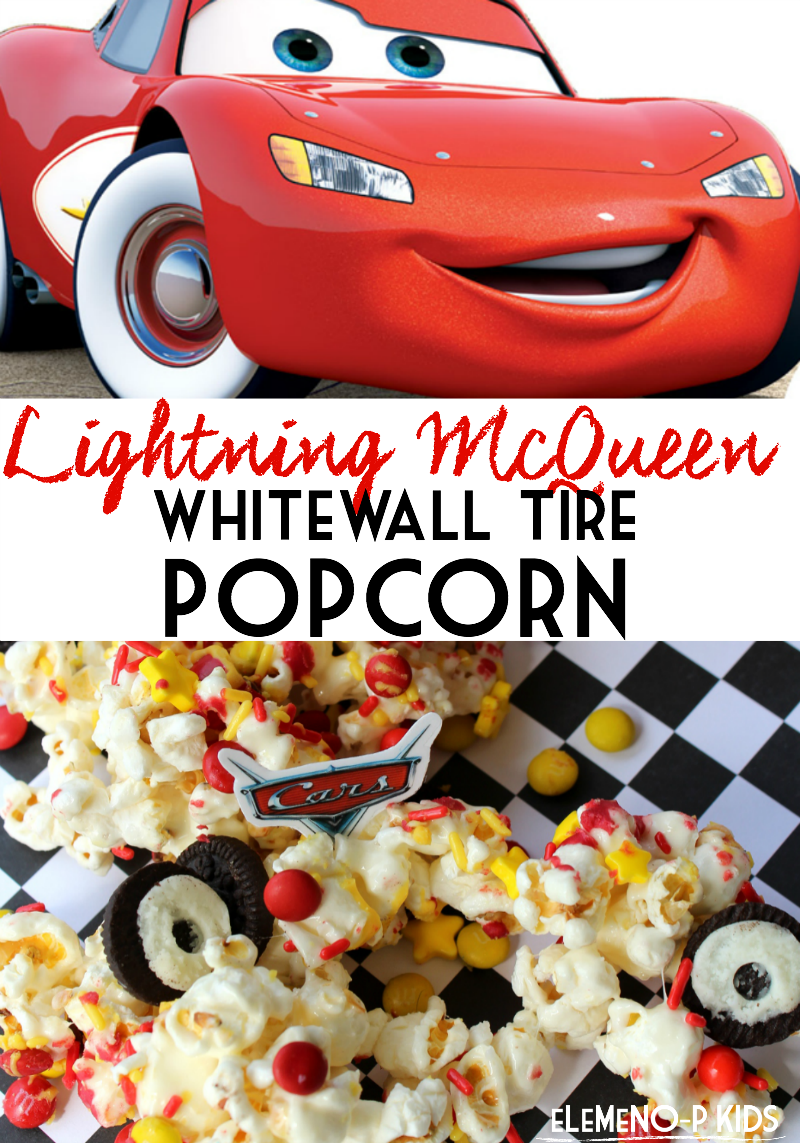 Lightning McQueen Whitewall Tire Popcorn