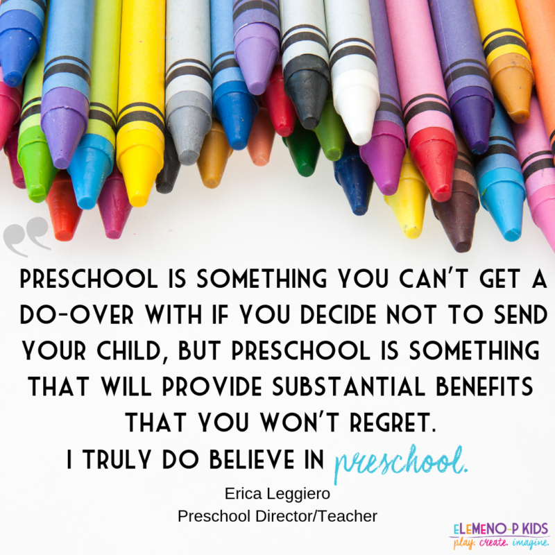 Preschool Or No Preschool
